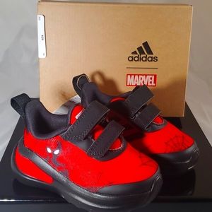 Adidas X Marvel Spiderman Fortarun Toddler Boys running shoe
